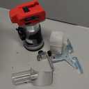 Router Tool with DW 20V Battery,Wood Router for 800W 30000 RPM5 Variable Speeds Fixed Base Cordless Router,15PCS 1/4" Router Bits(Battery Not Included)