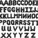 52 Pieces 16 Inches A-Z Letter Balloons 2 Sets of Alphabet Mylar Balloon (Each Letter Includes 2 Balloons) for Party Decorations, Birthday, Wedding, Graduation and Hanging Alphabet Banners