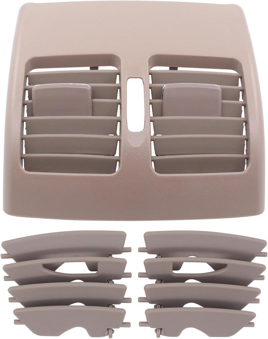 ApplianPar Beige Rear AC Vent Air Grille Outlet Cover for Mercedes-Benz C Class C180 C200 220 230 260 350 2007-2010 E-Class W207 2010-2012