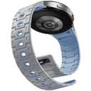 Bandletic Silicone Magnetic Band Compatible with Samsung Galaxy Watch 7 6 5 4 FE 40mm 44mm/Watch 6 4 Classic 43mm 47mm 42mm 46mm/Watch 5 Pro 45mm, 20mm No Gap Soft Sport Strap for Men Women