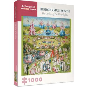 Pomegranate 1000-Piece Jigsaw Puzzle for Adults, Hieronymus Bosch's The Garden of Earthly Delights, Matte Finish, Snug Fit