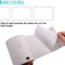 Replace for DK-1241 Die-Cut Large Shipping Label Rolls, 4''x 6''(102 mm x 151 mm) 200/Roll DK Labels Compatible with Brother QL-1050 1100 1110nwb Printer (1 Roll+1 Frame)