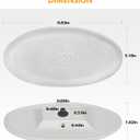 4PCS 2472-828 Replacement Headrest Pillow for Jacuzzi All J-200 Model Spas Including J-230, J-235, J-245, J-270, J-275 and J-280, Does Not Fit J-225 and J-215 Built 2016+