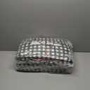 Chunful 4 Pcs Thanksgiving Large Fall Rocking Chair Cushions, Maple Leaf Fall Chair Cushions Outdoor, Thanksgiving Buffalo Plaid Seat Cushion Waterproof for Patio Rocker Indoor Furniture(47" x 19")