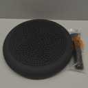 Tumaz Wobble Cushion - Wiggle Seat to Improve Sitting Posture & Stay Focused for Sensory Kids, Balance Disc to Core Strength & Flexible Seating [Extra Thick Balance Board, Pump Included Wobble Board] (13. Black)