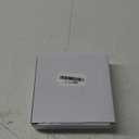 Ceramic Spoon Holder for Stove Top, Cute Coffee Spoon Rest with Ruffled Edge for Coffee Bar, Cooking Stove Spoon Holder for Multiple Utensils, Modern Kitchen Decor Housewarming Christmas Gift (Black/White)