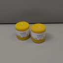 Pure Beeswax Pillar Candles 3x3 inch, Rolled Bees Wax Candle 2 Pack - 9 Hours Long Burning Honeycomb Candles, Dripless and Smokeless for Home Decor Party Wedding Dinner (Yellow)