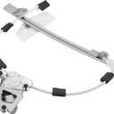 Obaee 741-526 Front Left Driver Side Power Window Motor and Regulator Assembly Compatible with Jeep Liberty KJ 2002-2006