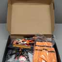 INCLY 95 PCS Kids Real Tool Set, Boys Small Real Hand Tools Kit, Children Construction Learning Tools Hammer Screwdriver for Home DIY Building and Woodworking, Come with Tool Belt & Bag (Orange)