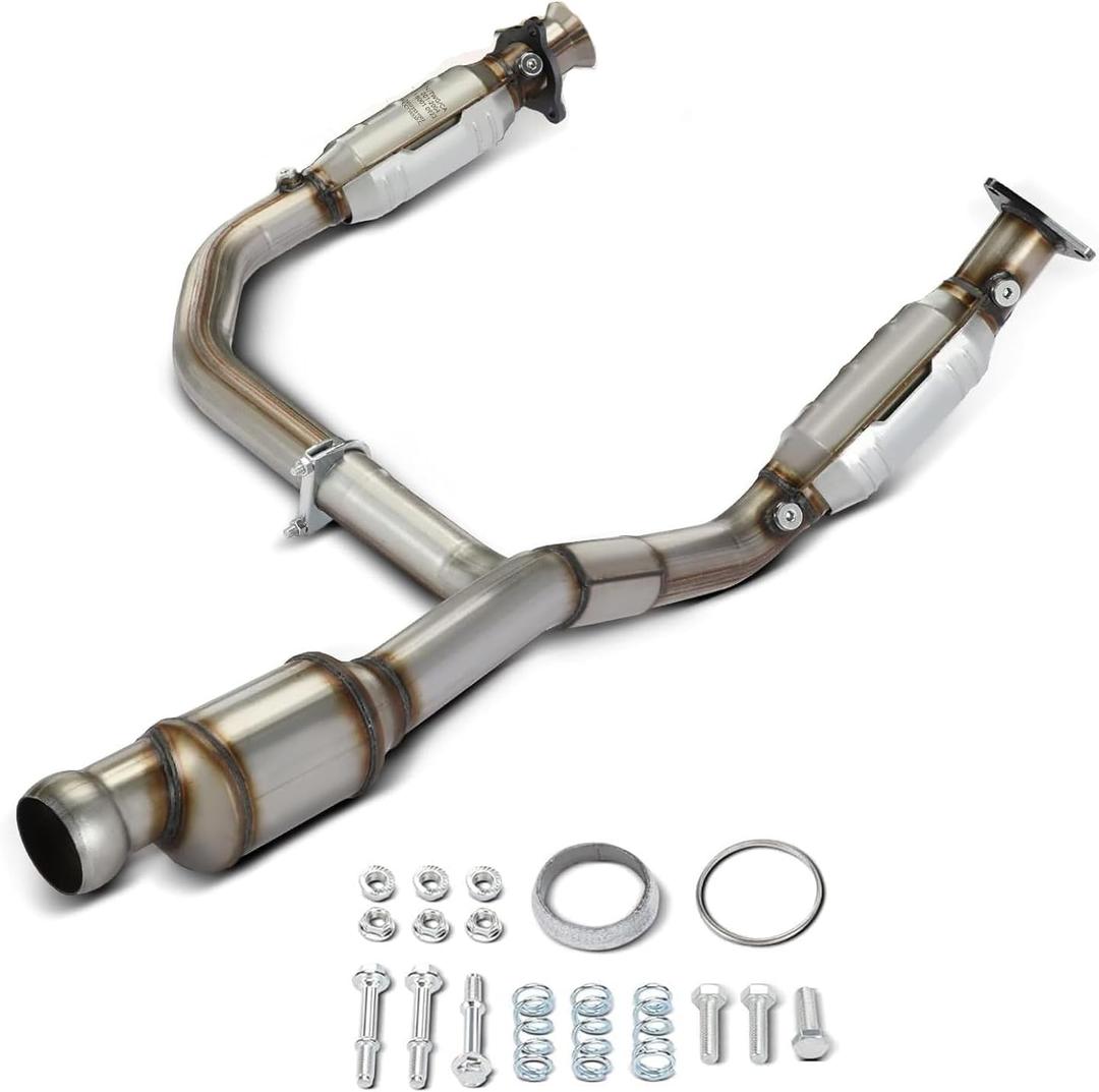 645159 Catalytic Converters Compatible with Chevy & GMC - Silverado 1500 14-18, Suburban 15-20, Tahoe 15-20, Sierra 1500 14-18, Yukon 15-20, Yukon XL 15-20 - 4.3L 5.3L