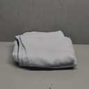 INOVADAY 100% Blackout Curtains for Bedroom, Black Out Curtains 108 Inch Long, Clip Rings Linen Blackout Drapes, Thermal Insulated Room Darkening for Living Room, 2 Panels - Grey, W50xL108