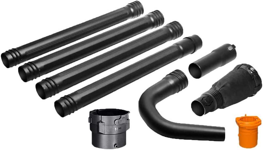 Worx Gutter Cleaning Kit with 11 Inches Tubes for Worx Leaf Blowers, WA4094