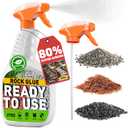 JDiction Rock Glue for Landscaping with Sprayer 27OZ - Ready to Use Mulch Adhesive, Landscape Glue Spray for Rocks, Pea Gravel, Stones, Weather Resistant Mulch Binder, Pets Safe, Lasts 2 Years