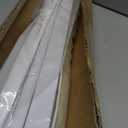 No Drill Cordless TDBU Roman Shades, Off White, 29x48
