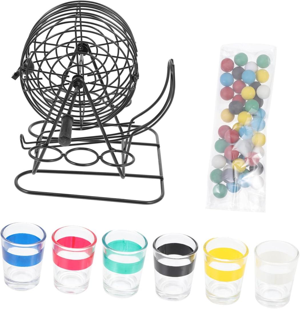 Portable Machine Toy Set Wine Cup for Parties Cafes and Recreational Activities