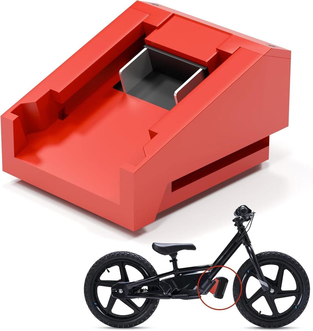 Battery Adapter for Stacyc 12" and 16" Fit for Mil.Waukee 18v Batteries, Easy to Install