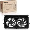 A-Premium Engine Radiator Cooling Fan Assembly Compatible with Chevrolet & GMC Models - Silverado 1500 2007-2014, Tahoe, Suburban 1500, Suburban 2500, Avalanche, Sierra 1500, Yukon, Yukon XL 1500