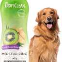 TropiClean Dog Conditioner, Easy Detangling & Moisturizing Conditioner, Puppy Safe, Made in The USA, Kiwi & Cocoa Butter Scent, 20oz. (0.16 Gallon (Pack of 1))