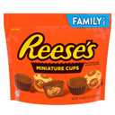 REESE'S Miniatures Milk Chocolate Peanut Butter Cups, Candy Family Pack, 17.6 oz (EXP 11/30/26)