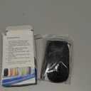 Wireless Bluetooth Mouse for iPad/MacBook Pro/Air/Laptop/pc Rechargeable Silent Mouse Portable Slim for Surface Pro/Lenovo/Samsung Tablet (Black)