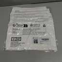 Runcati Mens Casual Pants Drawstring Elastic Waist Lightweight Cropped Linen Pants Summer Yoga Beach Trousers (Medium, White)