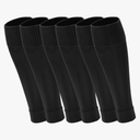 Ultrafun4 pairs Leg Sleeves Pre-Cut Soccer Sleeves Compatible with Grip Socks Shin Guards Sleeves for Soccer Football M