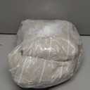 LuxClub 4 PC King Size Sheet Set, Breathable Luxury Bed Sheets, Deep Pockets 18" Wrinkle Free Cooling Machine Washable Hotel Bedding (Striped Cream)