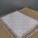 SNSLXH Portable Clear Storage Bins with Lid & Wheels, 24QT Clear Storage Bins with Lid, 4-Tier Plastic Bins with Wheels, Stackable, Magnetic Doors, for Bedroom, Living Room, Office (34.6*14.96*11in)