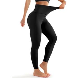 Leggings for Women - High Waisted Full Length Buttery Soft Yoga Pants for Workout Athletic Daily L/XL