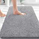 Bathroom Runner Rugs 42x24, Extra Soft Absorbent Chenille Bath Rugs