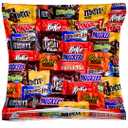 Halloween Assorted Fun-Size Chocolate Candy Mix Bulk Bag Variety Pack for Parties, Pinatas, Office Snacks, Holidays & Events (2 LB), 