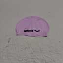 Arena Classic Unisex Soft Silicone Swim Cap for Women and Men, Intensive Training Comfortable Non-Slip Long Hair Swimming Hat (Parma/Black)