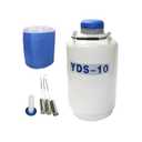 Liquid Nitrogen Container, SHengwin 10L Liquid Nitrogen Tank Aluminum Alloy Cryogenic Container Dewar Flasks with Carry Bag