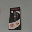 Mipcase Heated Eyelash Curler for Women: USB Rechargeable Electric Lash Curler with 3 Temperature Modes for Makeup, Portable & Fast Heating, 5.50X0.86X0.86in (Black)