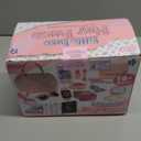 Play Purse for Little Girls  Pretend Play Toy Set for Kids Including Handbag, Makeup, Phone, Wallet, Smartwatch, Passport, Credit Cards, Keys  Birthday Gift Ideas for Girls Age 3 4 5 6 7+