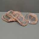 15 Pcs Clear Makeup Bags Bulk Easter Basket Gifts Tsa Approved Toiletry Bag for Travel Transparent Cosmetic Bag PVC Waterproof Travel Small Pouches with Zipper for Men and Women