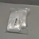 3" x 8" Long Zip Bags, 200 Pack, Clear Plastic Reclosable Zip Baggies, 2 Mil Thick, Resealable Poly Bags for Packaging Insence, Necklaces, Jewelry & Office Supplies. GPI