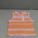 Arach&Cloz Women's Non See Through 2 Piece Sets Summer Tank Top and Midi Skirt Knit Outfits (Large, Dark Orange Pink)