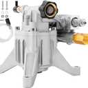 VEVOR Pressure Washer Pump, 7/8" Shaft Vertical, 3400 PSI, 2.5 GPM, Replacement Power Washer Pumps Kit, Parts Washer Pump, Compatible with Honda, Simpson, RYOBI, Briggs & Stratton, Subaru, Craftsman