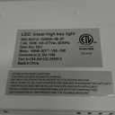 Allsmartlife LED Linear High Bay Light 1-Pack, 150W 20250LM 0-10V Dimmable 5000K Daylight, Adjustable Tilt Hanging LED High Bay Shop Lighting Fixtures for Garage Warehouse Workshop