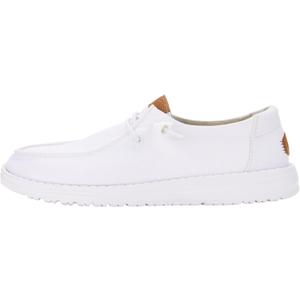 Hey Dude Women's Wendy Canvas (7, White)