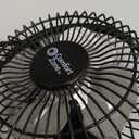 Comfort Zone 4-inch All-Metal Desk Fan with USB or Power Cord, Single Speed, 360 Degree Adjustable Tilt, Compact & Durable Mini Electric Fan for Home, Office or Travel Use, Black