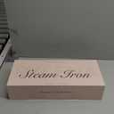 Travel Steamer Iron Portable, 180 Rotatable Press Iron Handheld, No Ironing Board Needed, 2X Larger Leak-Proof Tank, Quick De-Wrinkle, Sharp Creases, 3 Temp Settings, optional Steam, Home, Cruise, Dorm