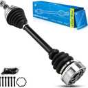 PHILTOP Front Left CV Axle Shaft Assembly for Beetle, Jetta, Golf