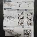 Retractable Sink Dish Rack, Draining Rack Black Wire Shelf, HC-SW02