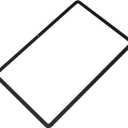TheCoolCube Outer Front Screen Glass Lens Cover Replacement for Samsung Galaxy Tab S7 Plus T970 12.4 inch Tablet (NO Touch Digitizer Glass) (Black)