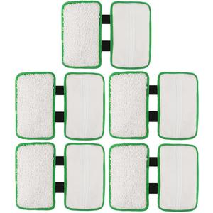 Replacement Pads Compatible with Shark Sonic Duo Hardwood Floor Cleaner - Reusable and Washable Mop Cloth Refills (5 Pack)