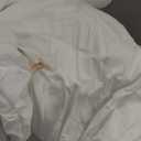 CLOTHKNOW White Queen Comforter Set White Bedding Comforter Sets All Season Soft Bed Comforter Sets Queen Comforter with 2 x Pillowcases