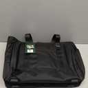 Halfday Convertible Garment Tote: 2-in-1 Travel Tote & Garment Bag, Carry-on for 1-2 Day Trips (16 Laptop Pocket, Shoe Compartments, Trolley Sleeve), Water-Resistant Ballistic Nylon, Jet