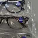 BLS Blues Reading Glasses for Women, Blue Light Blocking, Vintage Computer Eyewear +1.5
